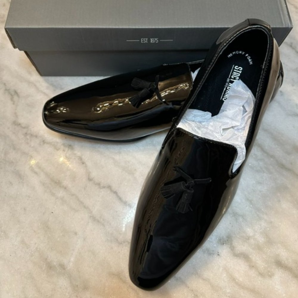 Stacy Adams Men's Phoenix Patent Leather Slip on Loafer